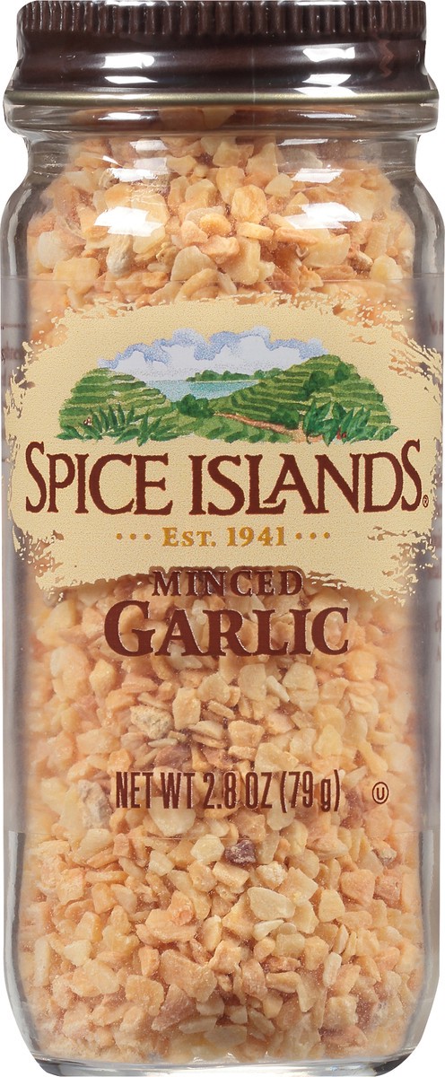 slide 5 of 10, Spice Islands Minced Garlic 2.8 oz. Jar, 2.8 oz