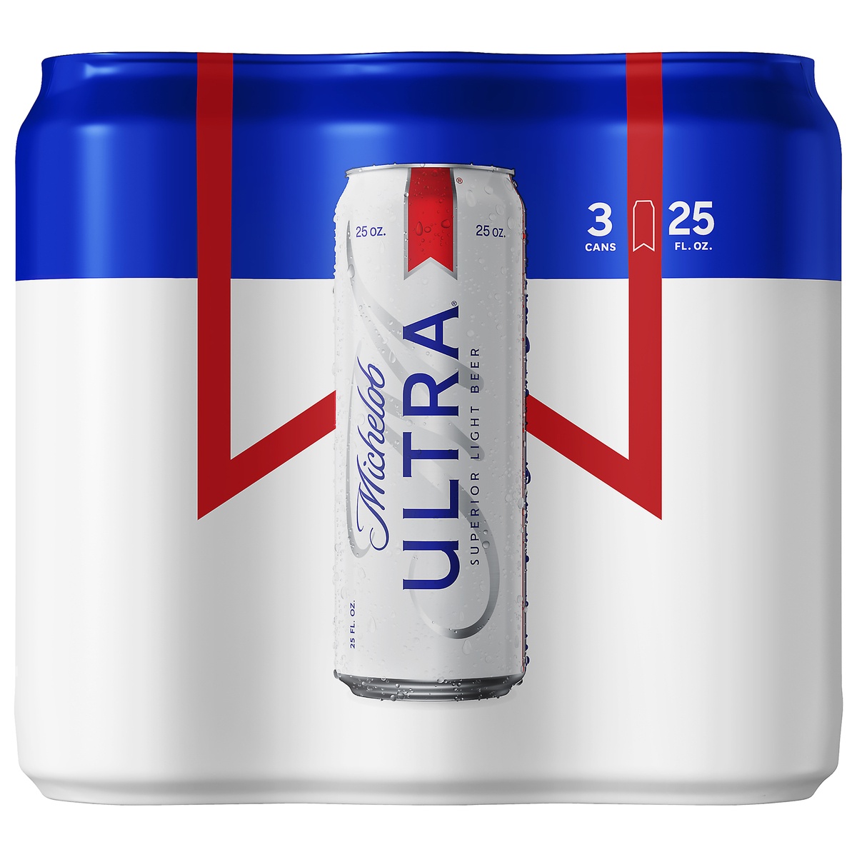 slide 1 of 6, Michelob ULTRA Light Beer Beer, 3 ct; 25 fl oz
