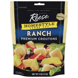 Reese Homestyle Large Cut Premium Ranch Croutons 5 oz