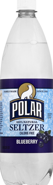 slide 1 of 1, Polar Seltzer, Blueberry Lemonade - 1 liter, 1 liter