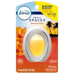 Febreze Small Spaces Air Freshener Hawiian Aloha, .25 fl. oz.
