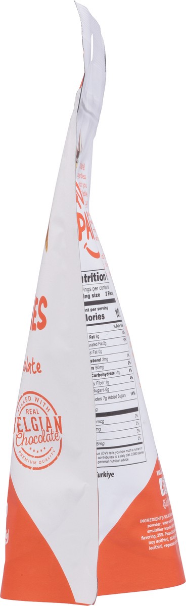 slide 2 of 9, Just The Fun Part Waffle Cones, Peanut Butter & Milk Chocolate, Bite-Sized - 4.23 oz, 4.23 oz