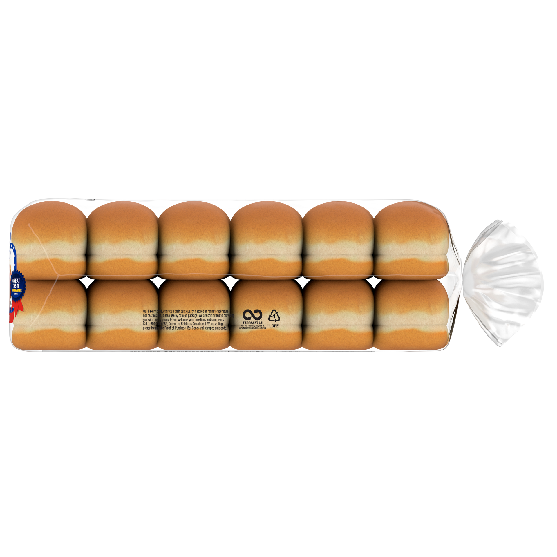 slide 2 of 5, Ball Park Golden Hot Dog Buns, 20 oz