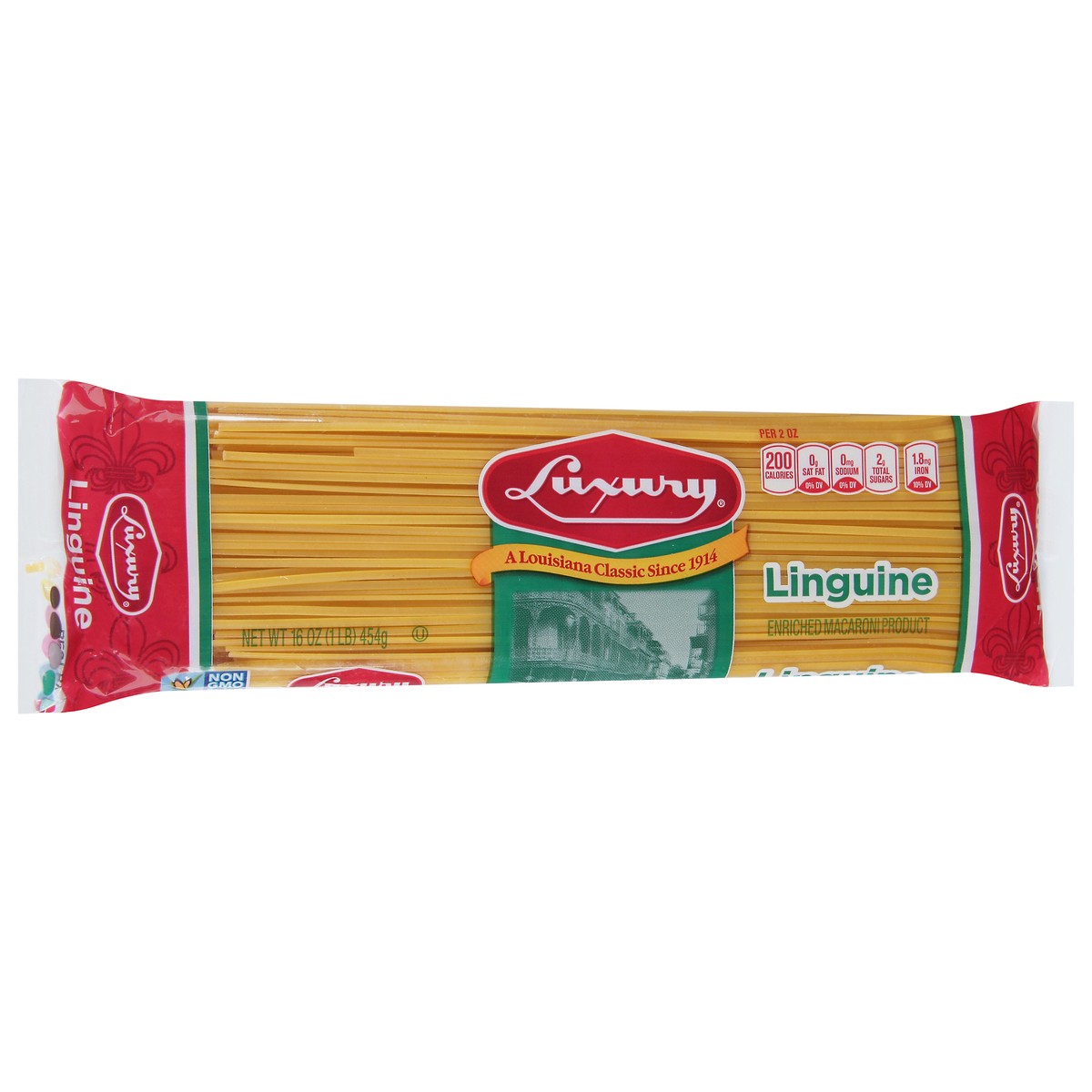 slide 9 of 9, Luxury Linguine 16 oz, 16 oz