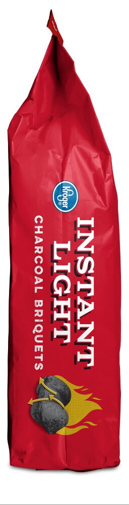 slide 2 of 4, Kroger Ridged Instant Light Charcoal Briquets, 11.6 lb