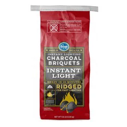 Kroger Ridged Instant Light Charcoal Briquets
