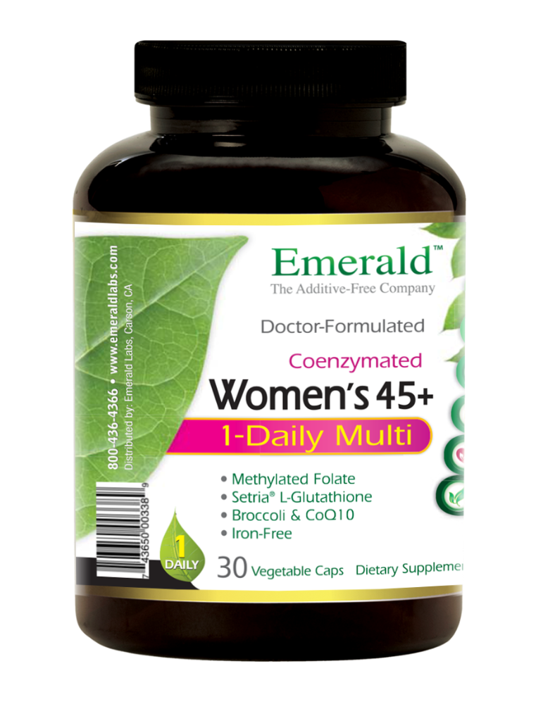 slide 3 of 4, Emerald Laboratories Women's 45+ 1-Daily, 1 ct
