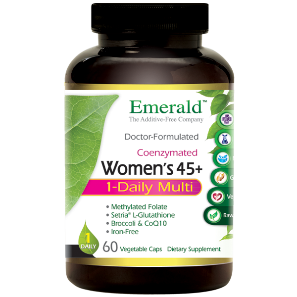 slide 1 of 1, Emerald Laboratories Women's 45+ 1-Daily, 1 ct