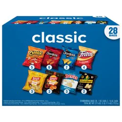 Frito-Lay Snacks Classic Mix Variety 27 1/4 Oz, 28 Count