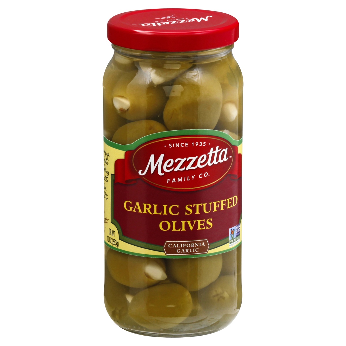 slide 2 of 11, Mezzetta Garlic Stuffed Olives, 10 oz