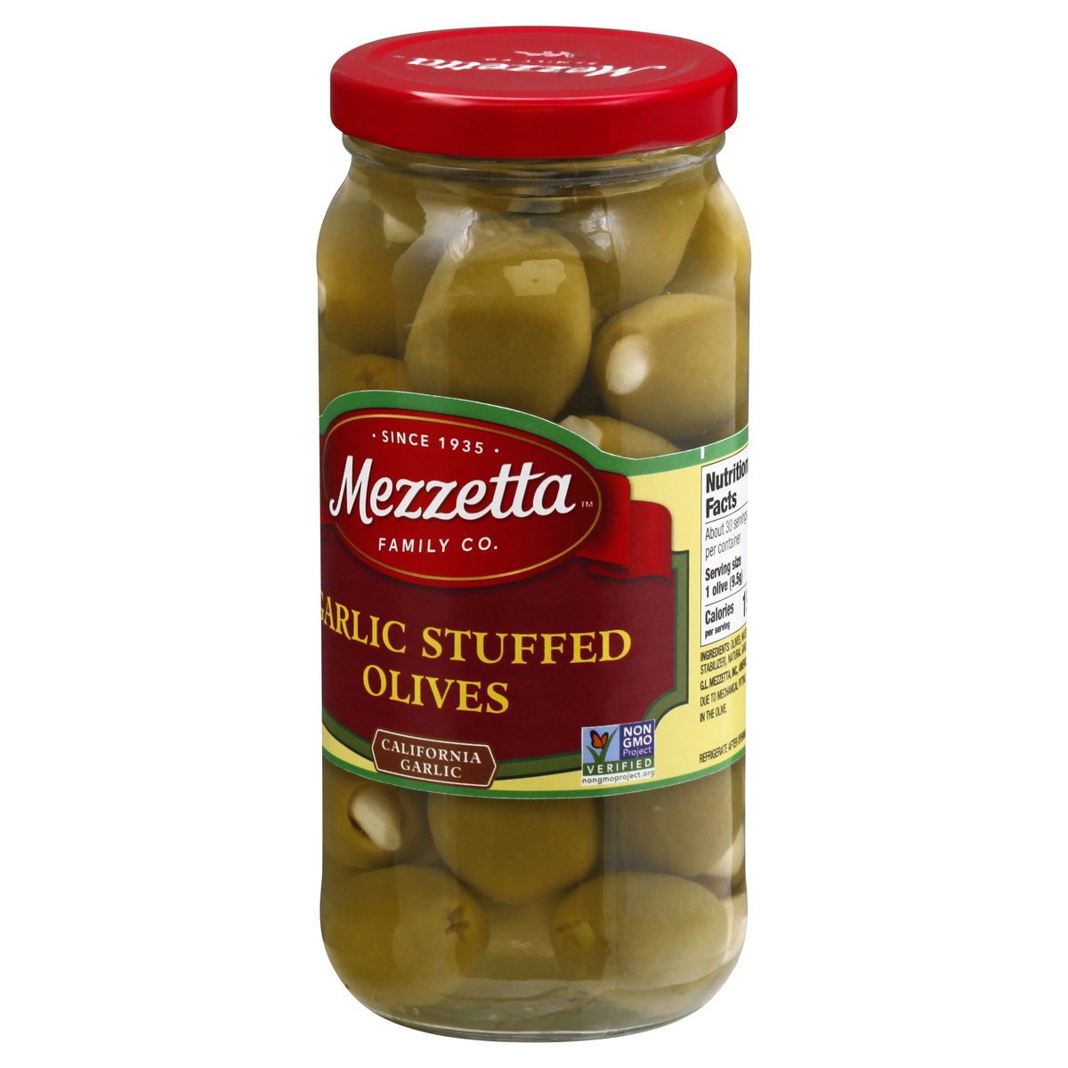 slide 3 of 11, Mezzetta Garlic Stuffed Olives, 10 oz