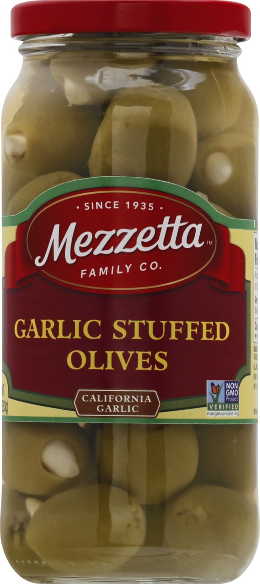slide 9 of 11, Mezzetta Garlic Stuffed Olives, 10 oz