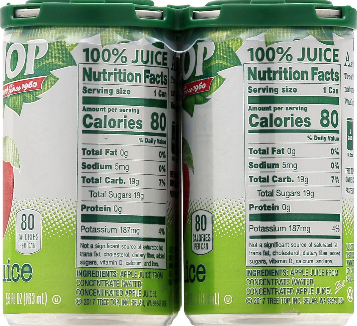 slide 2 of 13, Tree Top Apple 100% Juice - 6 ct, 6 ct; 5.5 fl oz