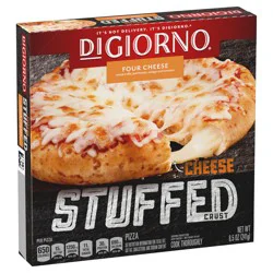 DIGIORNO Frozen Pizza - Frozen Four Cheese Pizza - Personal Pizza - Stuffed Crust Pizza