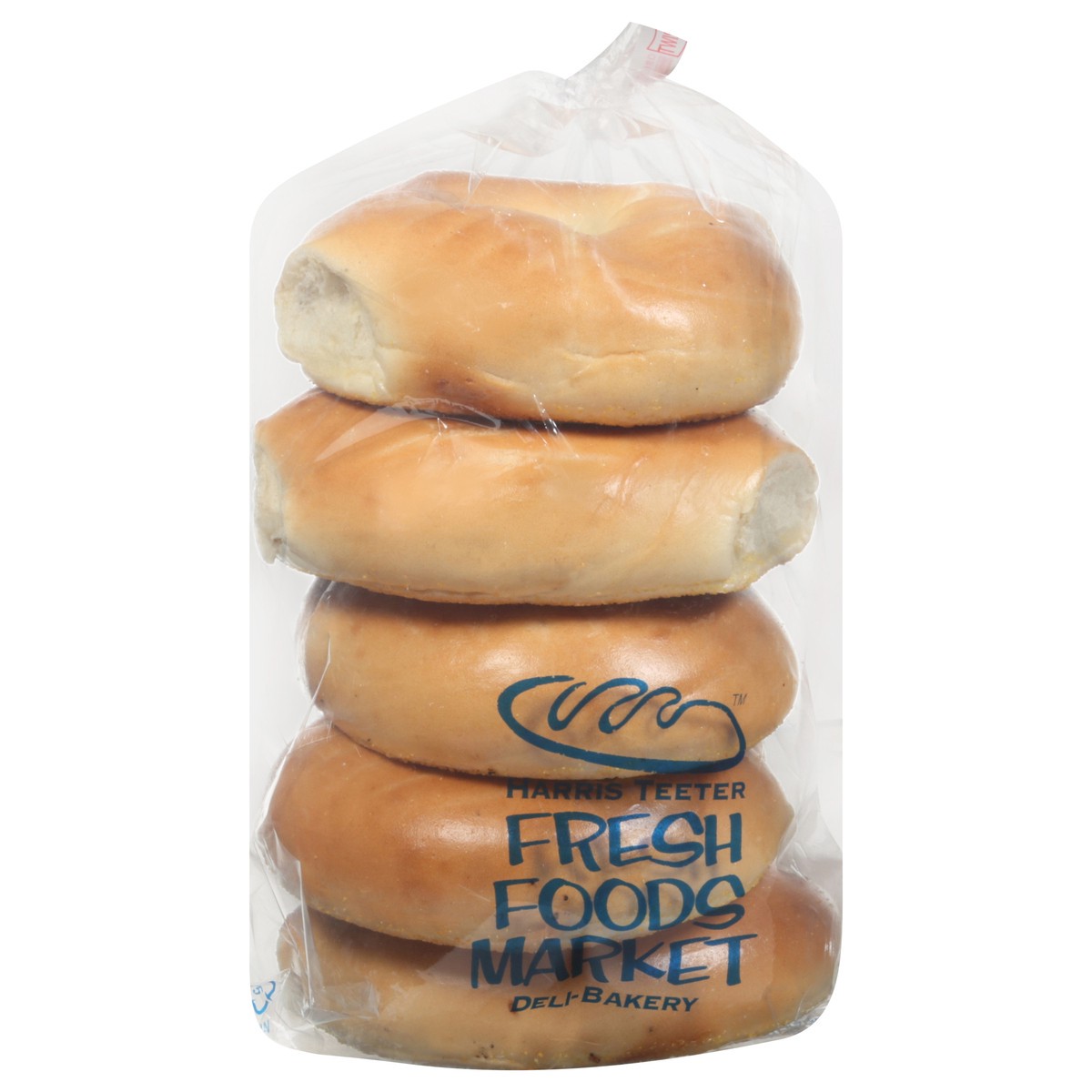slide 2 of 4, Fresh Foods Market Plain Bagels 5 ea, 5 ct