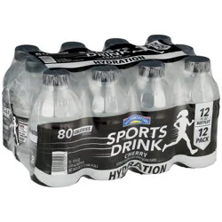 Hill Country Fare Cherry Sports Drink 12 pk Bottles