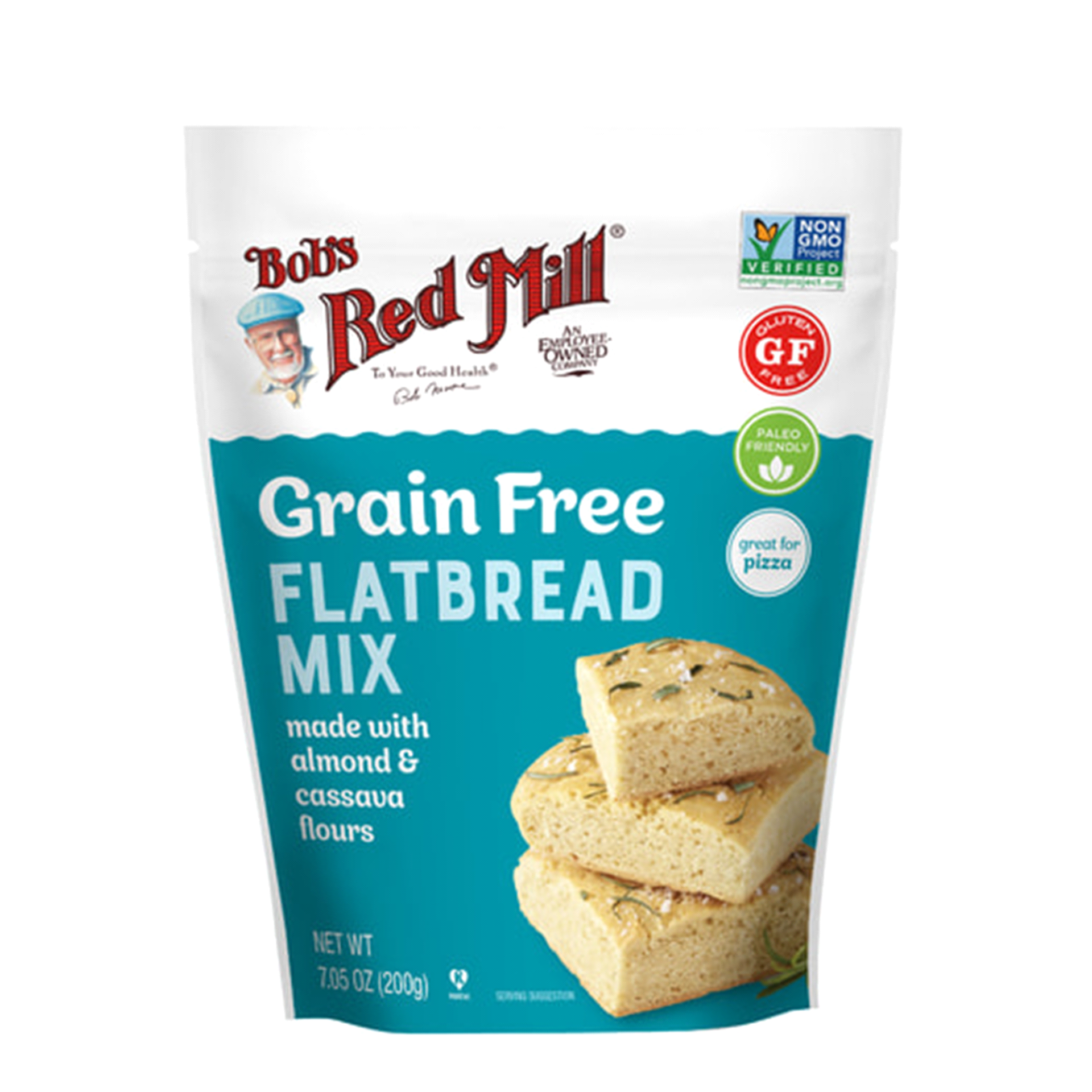 slide 1 of 1, Bobs Bob's Red Mill Grain Free Flatbread Mix, 7.05 oz