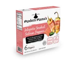 Modern Mama's Salmon Jalapeno Poppers Stuffed with Smoked Salmon Spread