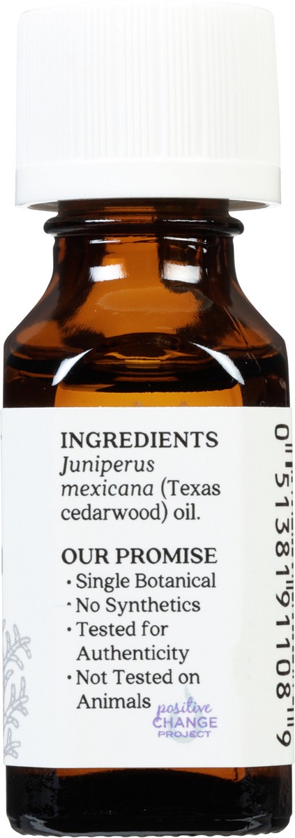 slide 2 of 9, Aura Cacia Ess Oil Cedarwood, 0.5 oz