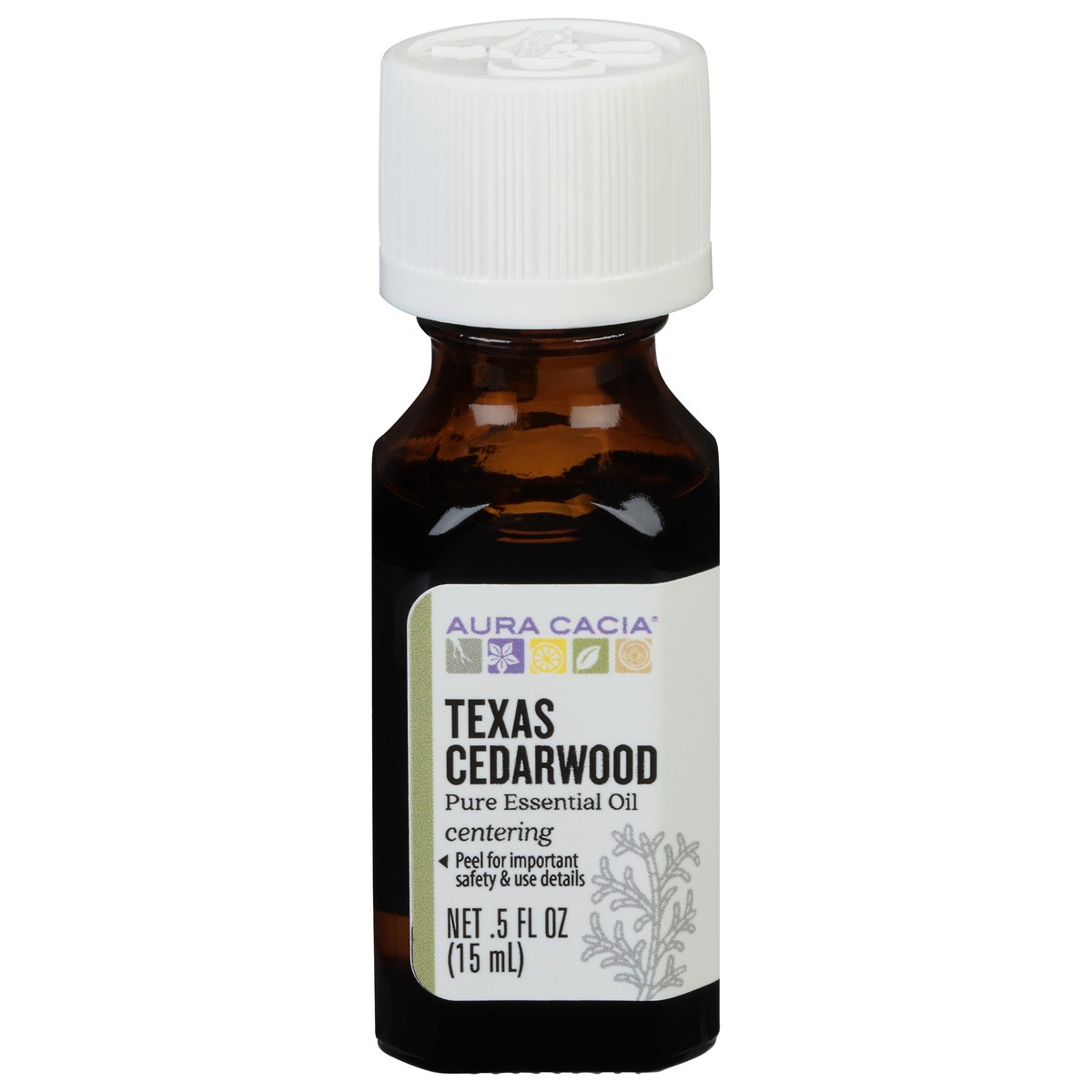 slide 1 of 9, Aura Cacia Ess Oil Cedarwood, 0.5 oz