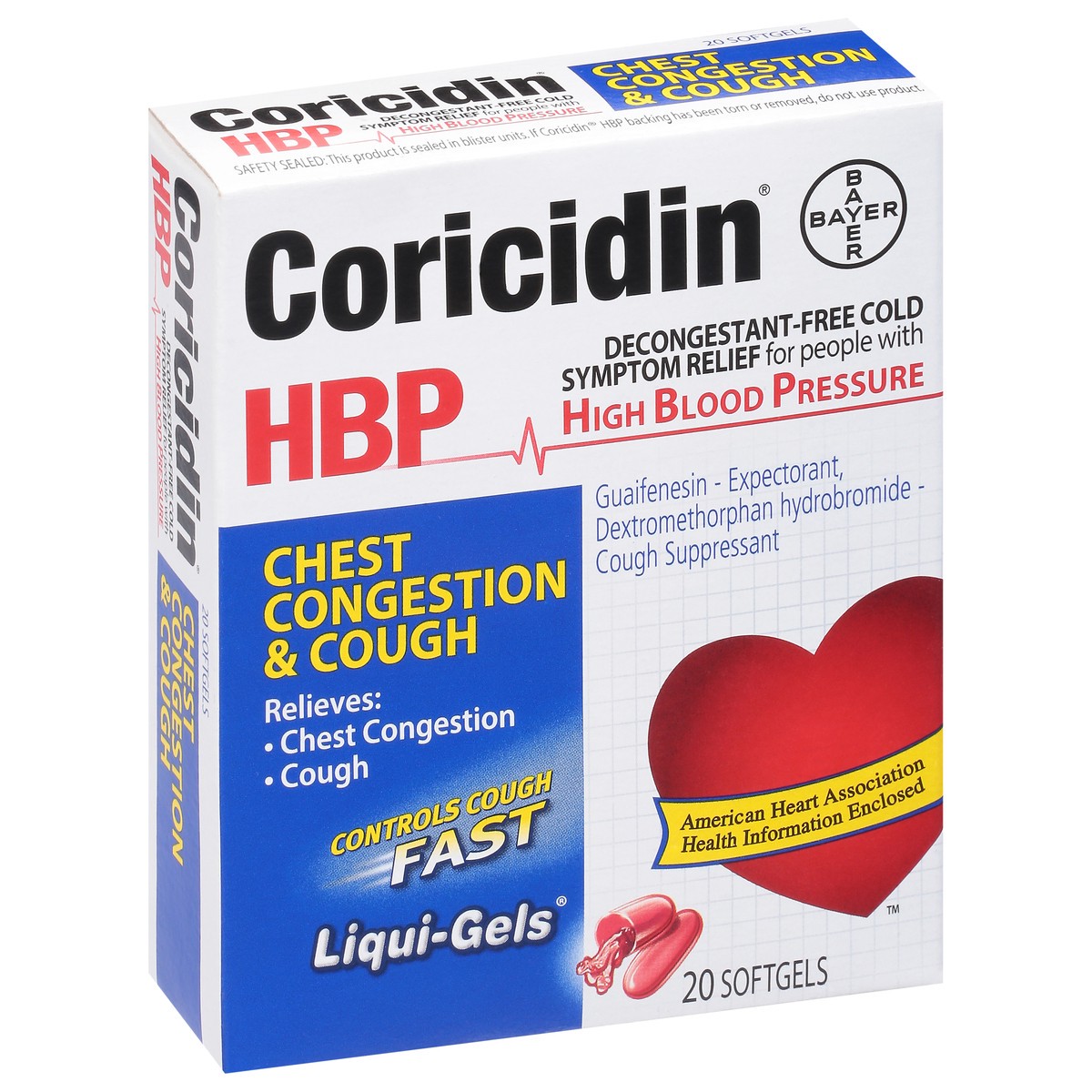 slide 2 of 9, Coricidin Chest Congestion And Cough, 20 ct