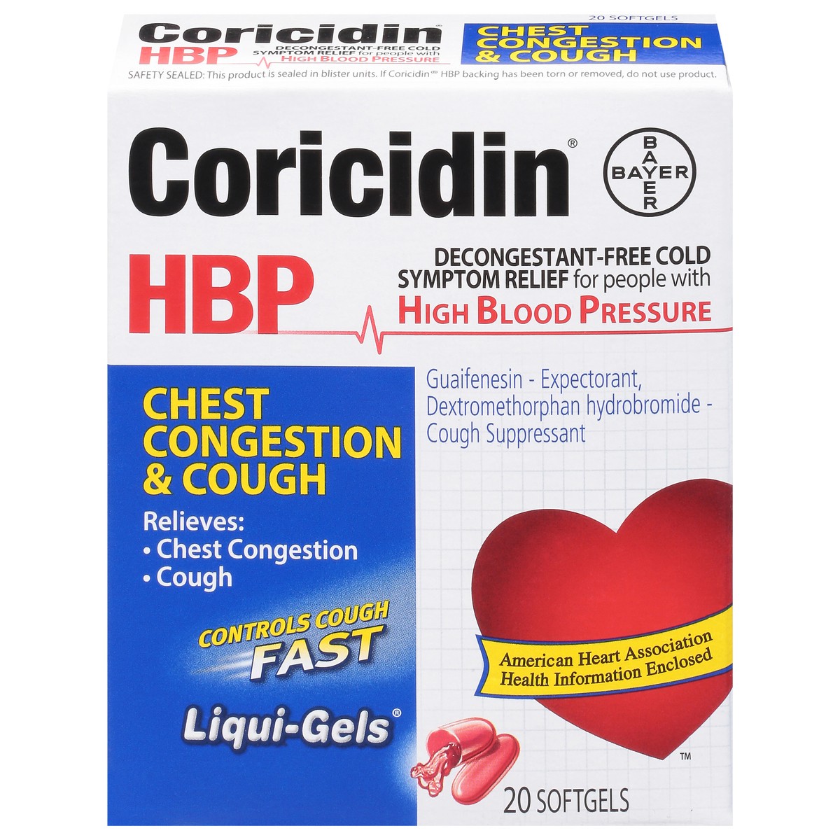 slide 1 of 9, Coricidin Chest Congestion And Cough, 20 ct