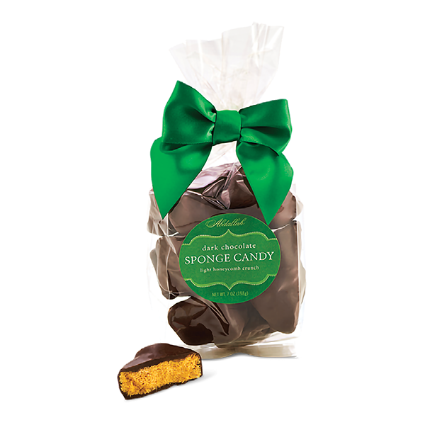 slide 1 of 1, Dark Chocolate Sponge Candy Bag, 7 oz
