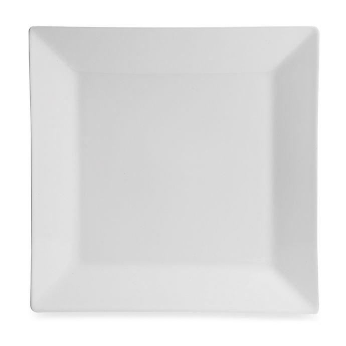 slide 1 of 1, Real Simple Square Dinner Plate - White, 1 ct