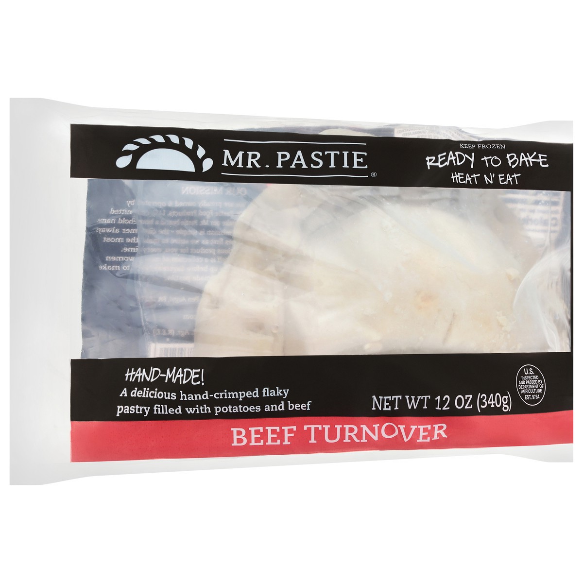 slide 3 of 4, Mr. Pastie Beef Turnover With Onions, 12 oz