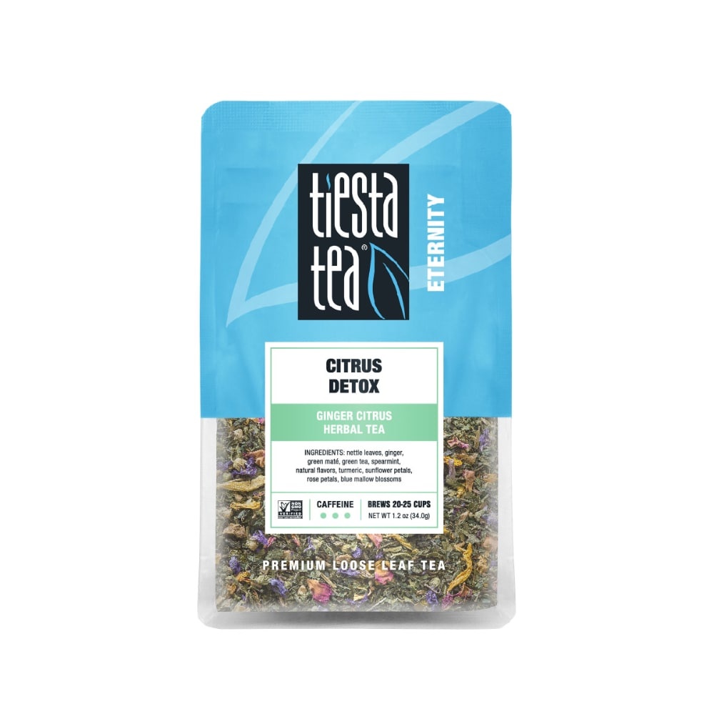 slide 1 of 1, Tiesta Tea Eternity Citrus Detox Loose Leaf Tea, 1.2 oz