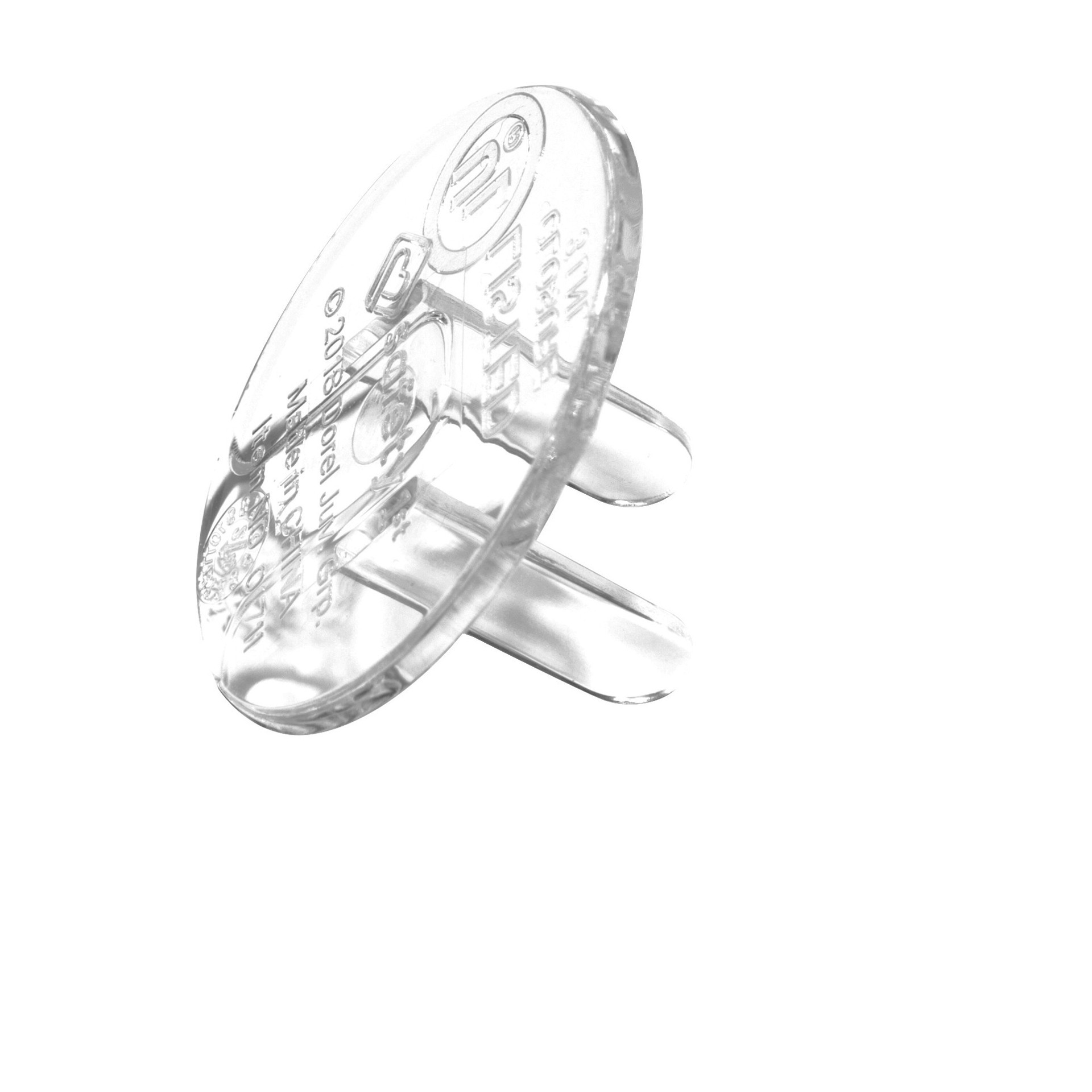 slide 9 of 9, Safety 1ˢᵗ Ultra Clear Plug Protectors (12pk),, 0.16 lb