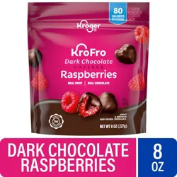 Kroger® KroFro Dark Chocolate Covered Raspberries