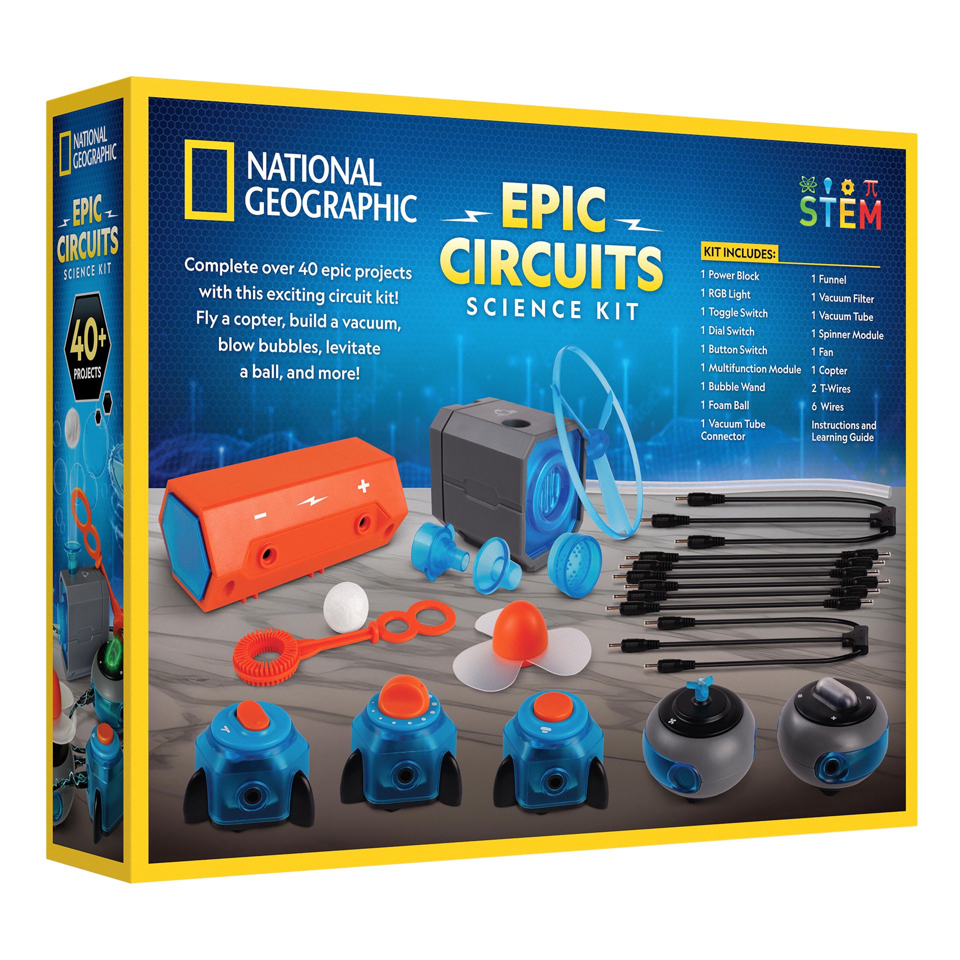 slide 4 of 4, National Geographic Epic Circuits Science Kit, 1 ct