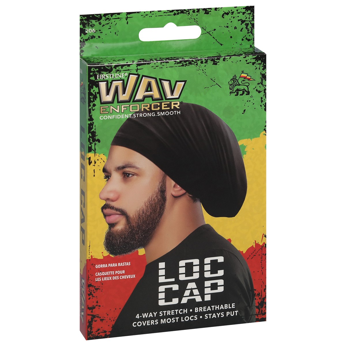 slide 5 of 9, Firstline Wav Enforcer Full Coverage Loc Cap 1 ea, 1 ct