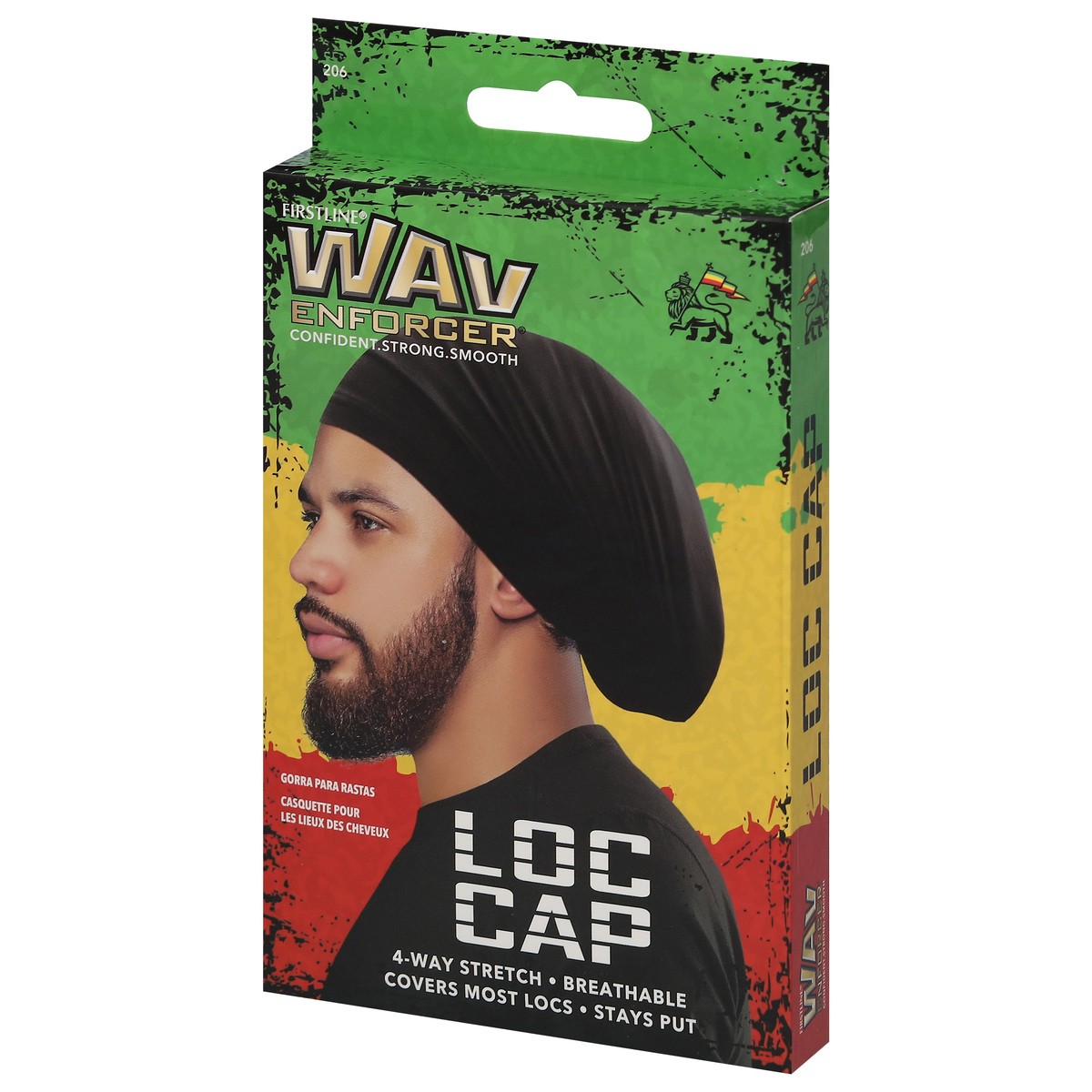 slide 9 of 9, Firstline Wav Enforcer Full Coverage Loc Cap 1 ea, 1 ct