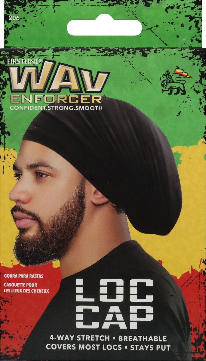 slide 7 of 9, Firstline Wav Enforcer Full Coverage Loc Cap 1 ea, 1 ct