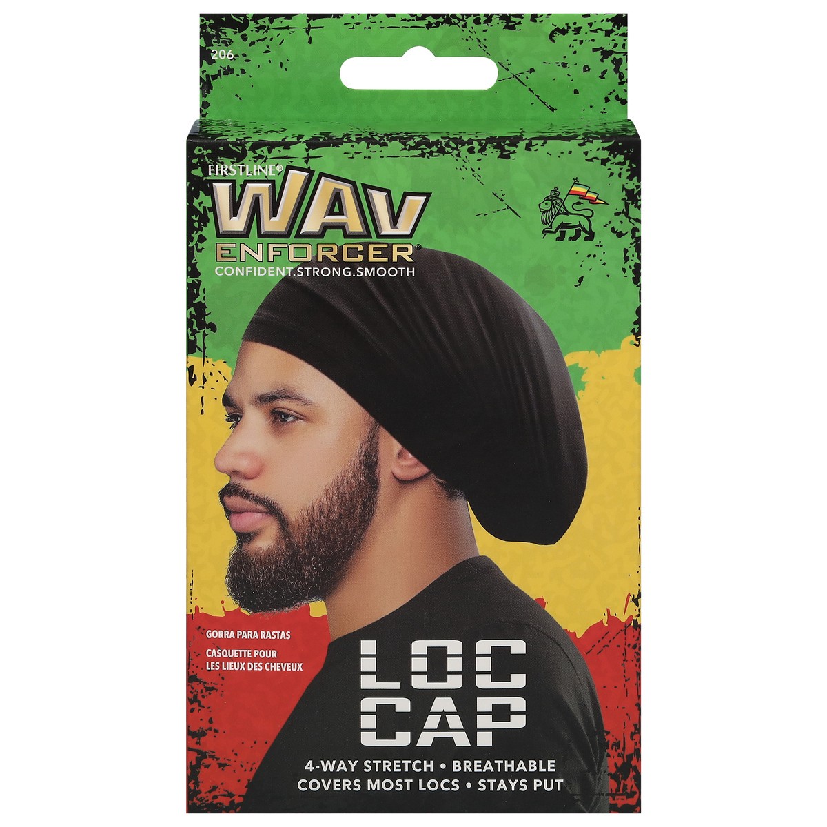 slide 3 of 9, Firstline Wav Enforcer Full Coverage Loc Cap 1 ea, 1 ct