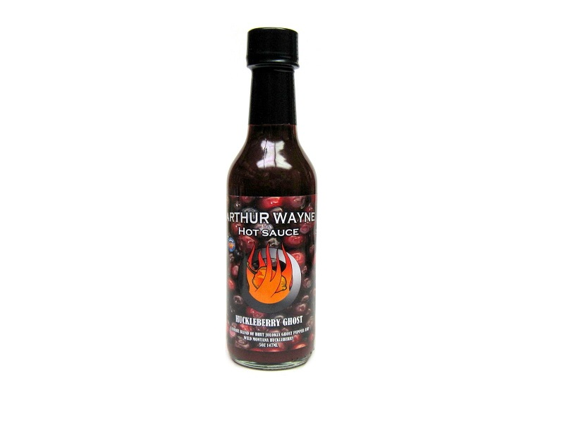 slide 1 of 1, Arthur Wayne Hot Sauce Huckleberry Ghost Hot Sauce, 5 oz