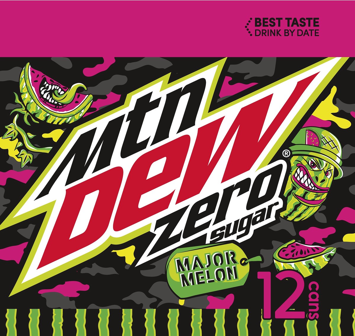 slide 3 of 4, Mountain Dew Soda, 12 ct