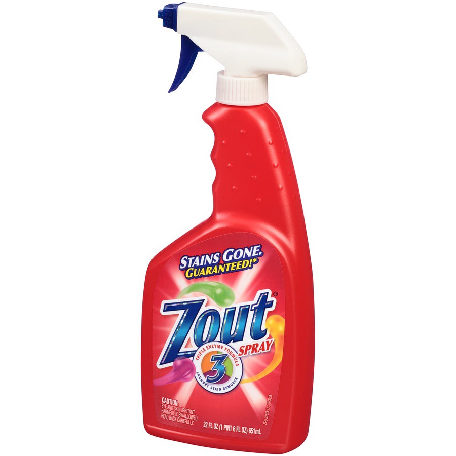 slide 5 of 6, Zout Spray Laundry Stain Remover 22 oz, 22 oz