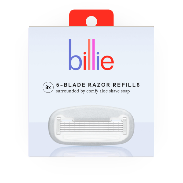 slide 2 of 9, Billie 5-Blade Razor Refills 8 ea, 8 ct