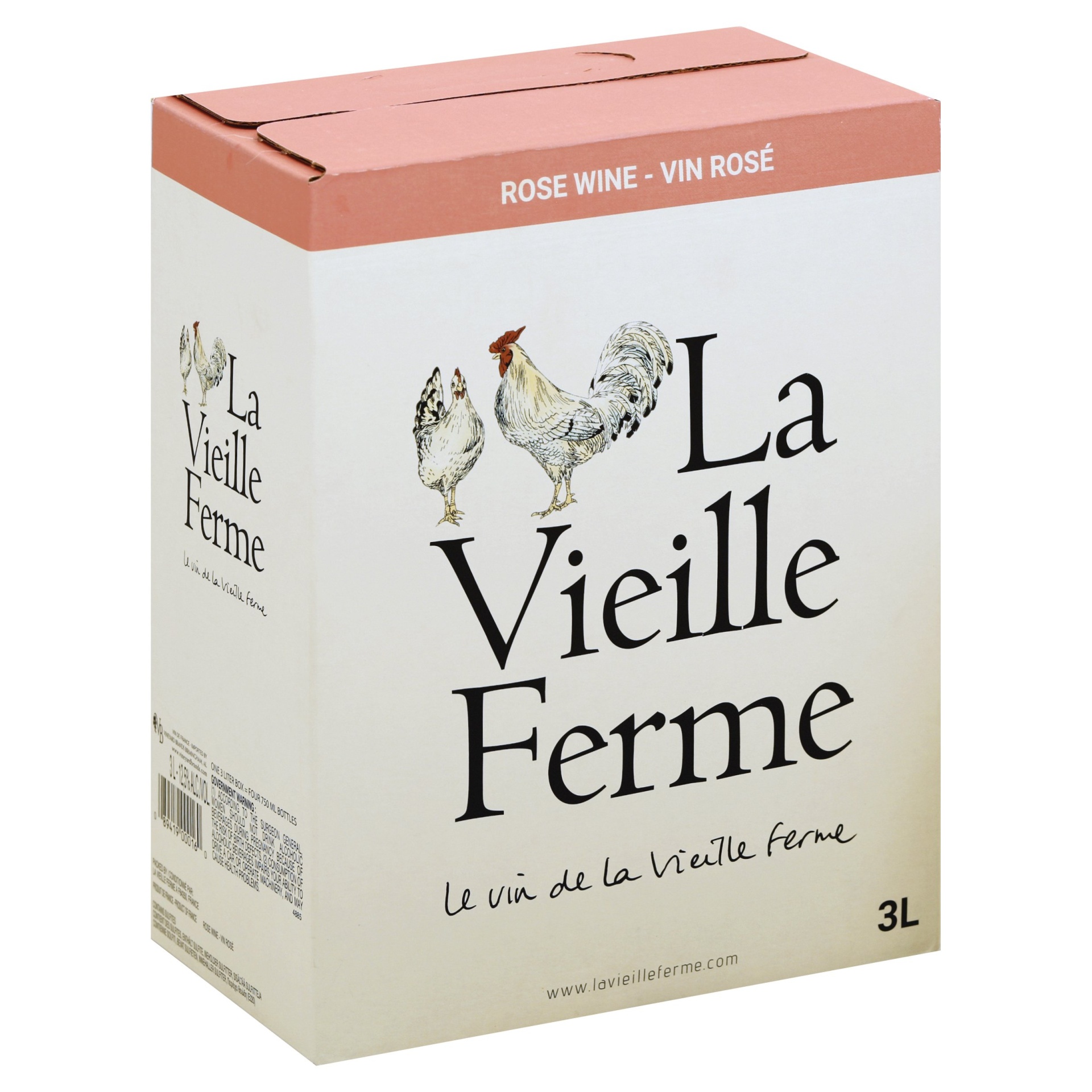 slide 1 of 5, La Vieille Ferme Recolte Rose, 3 liter