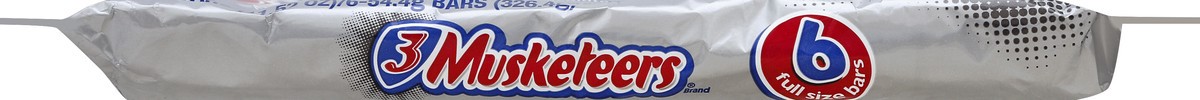 slide 4 of 5, 3 MUSKETEERS Candy Milk Chocolate Bars Bulk, Full Size, 1.92 oz, (Pack of 6), 11.52 oz