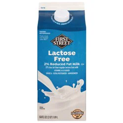 First Street Lactose Free 2% Milk