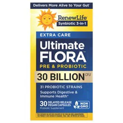 Renew Life Extra Care Digestive Probiotic Capsules