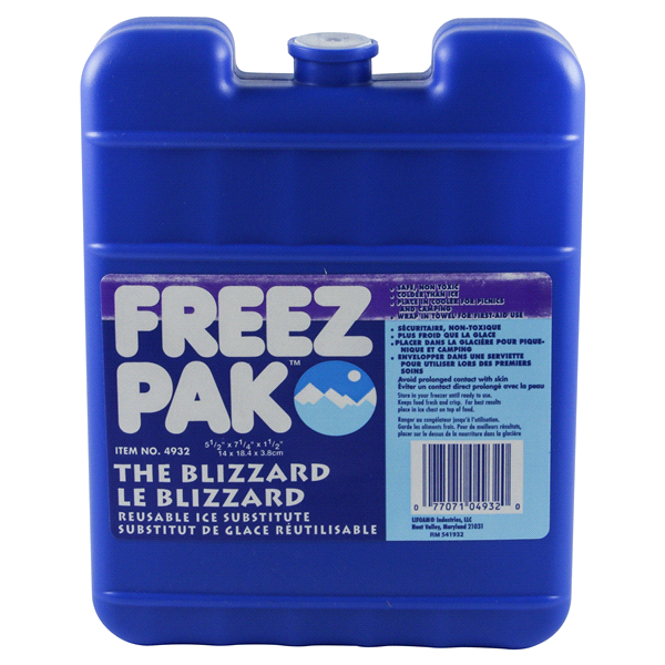 slide 1 of 1, Freez Pak The Blizzard Reusable Ice Substitue, 32 oz