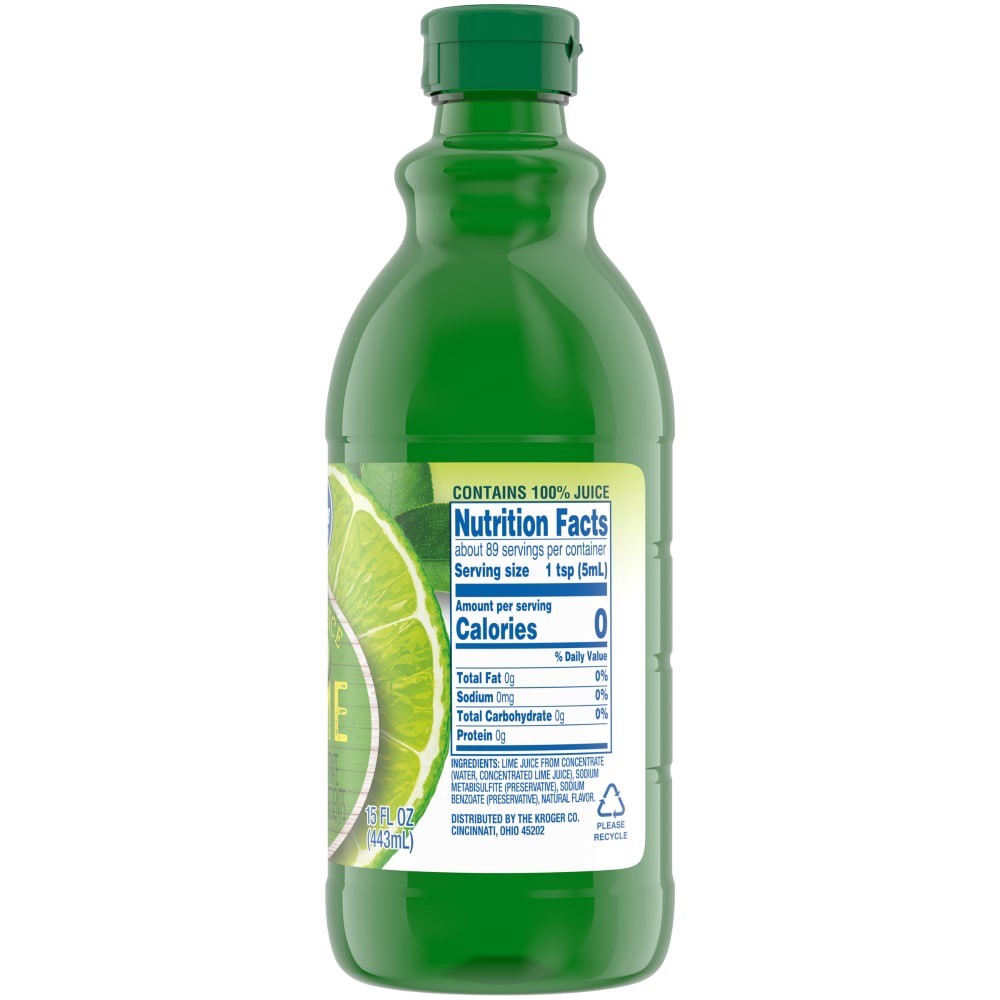 slide 3 of 4, Kroger Lime Juice - 15 fl oz, 15 fl oz