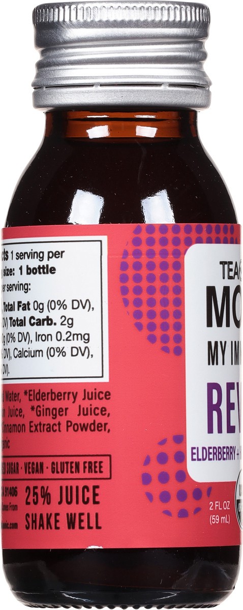 slide 14 of 14, Teaonic Mojo My Immunity Revive Elderberry + Hibiscus + Ginger Wellness Shot - 2 fl oz, 2 fl oz