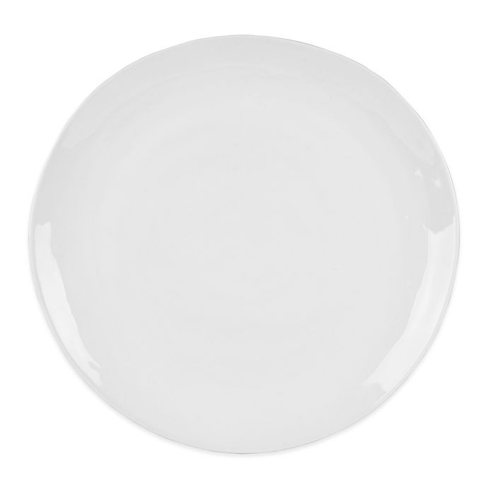 slide 1 of 2, Everyday White by Fitz and Floyd Organic Shape Salad Plate, 1 ct