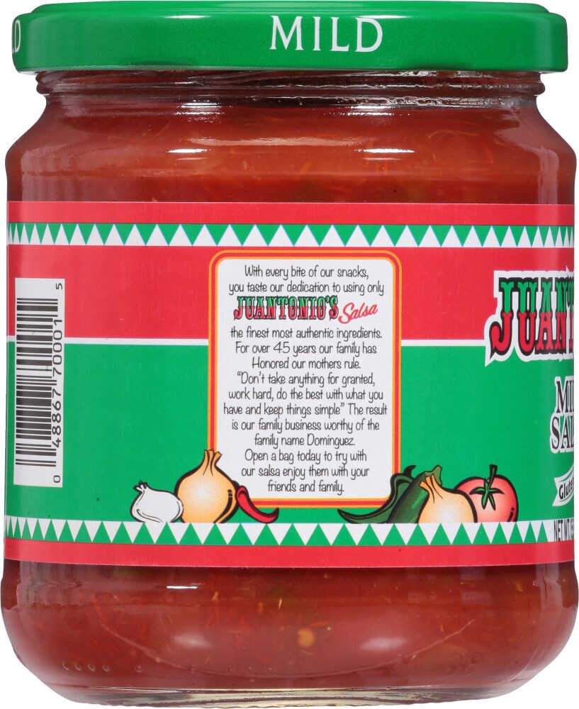 slide 4 of 4, Juantonio's Mild Salsa, 15.5 oz